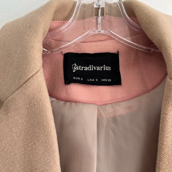 Stradivarius Beige coat for women - Picture 2 of 12